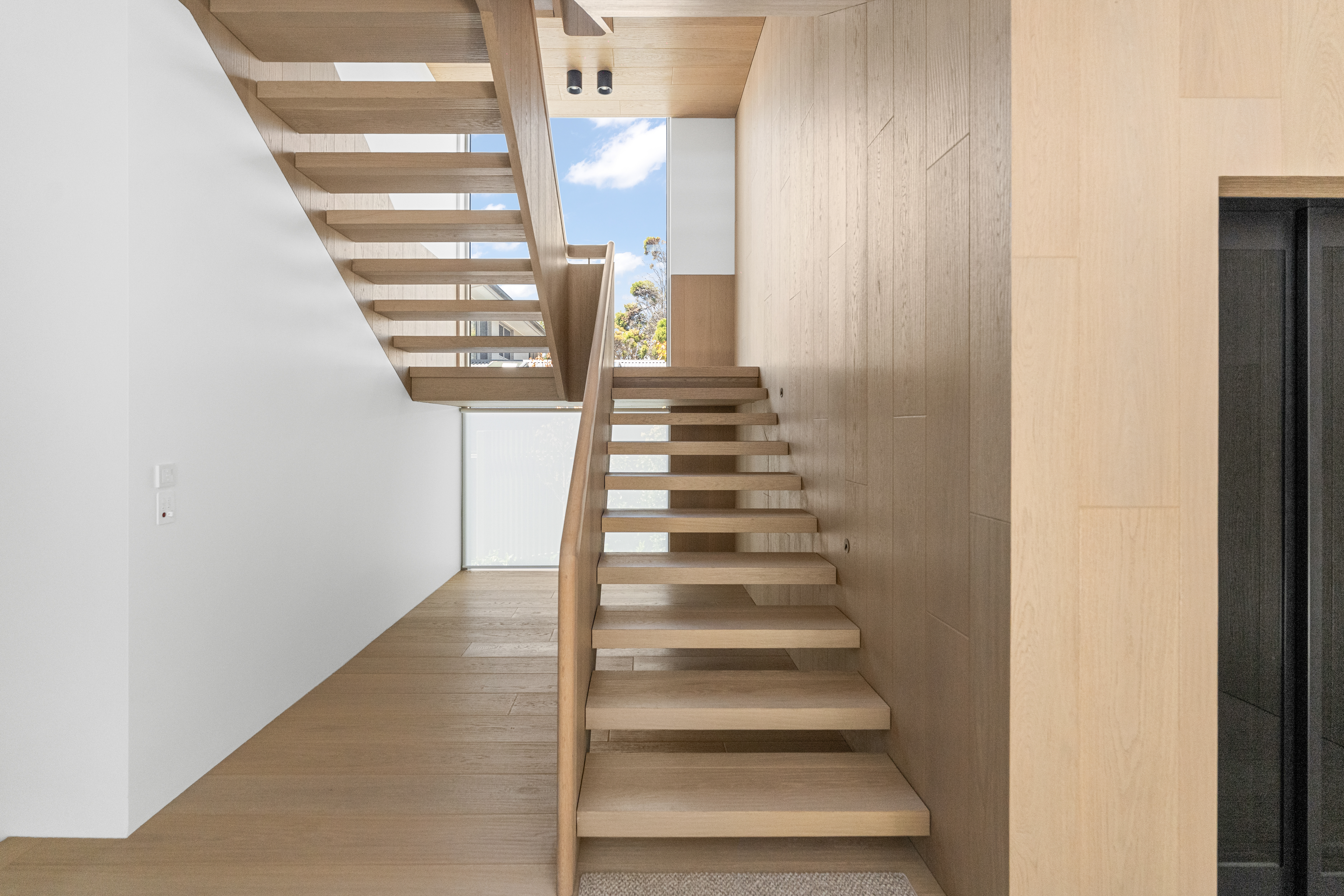 Black Rock — staircase from below